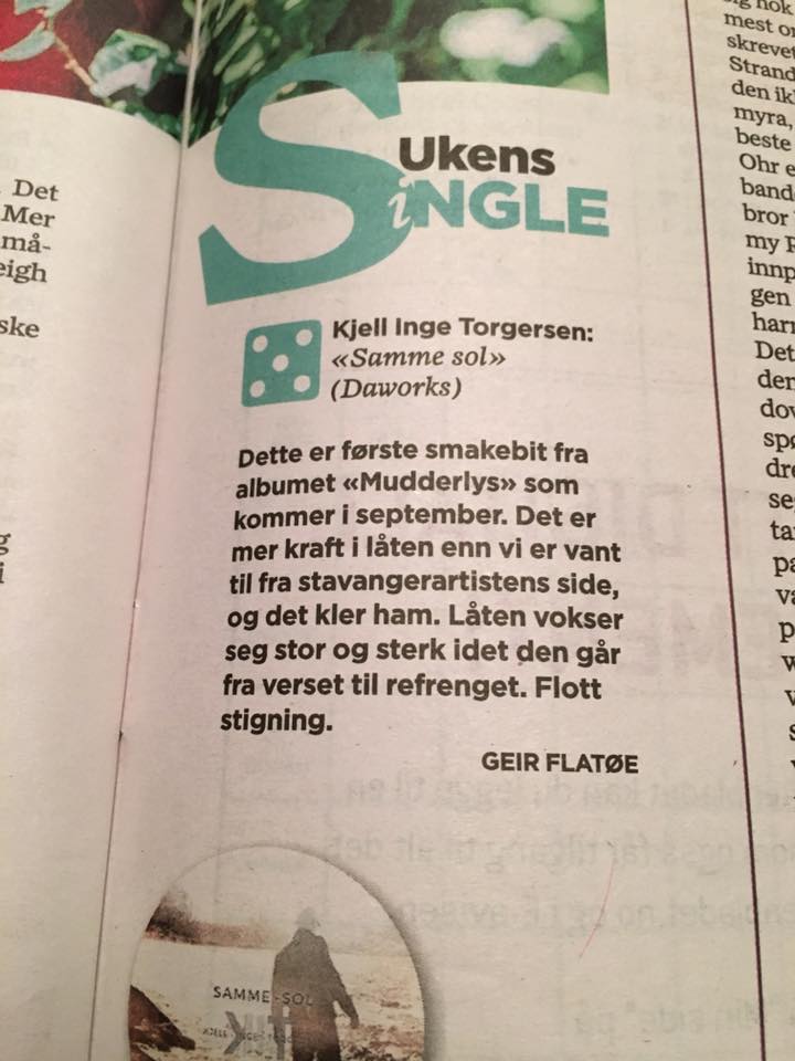 Anmeldelse i Stavanger Aftenblad