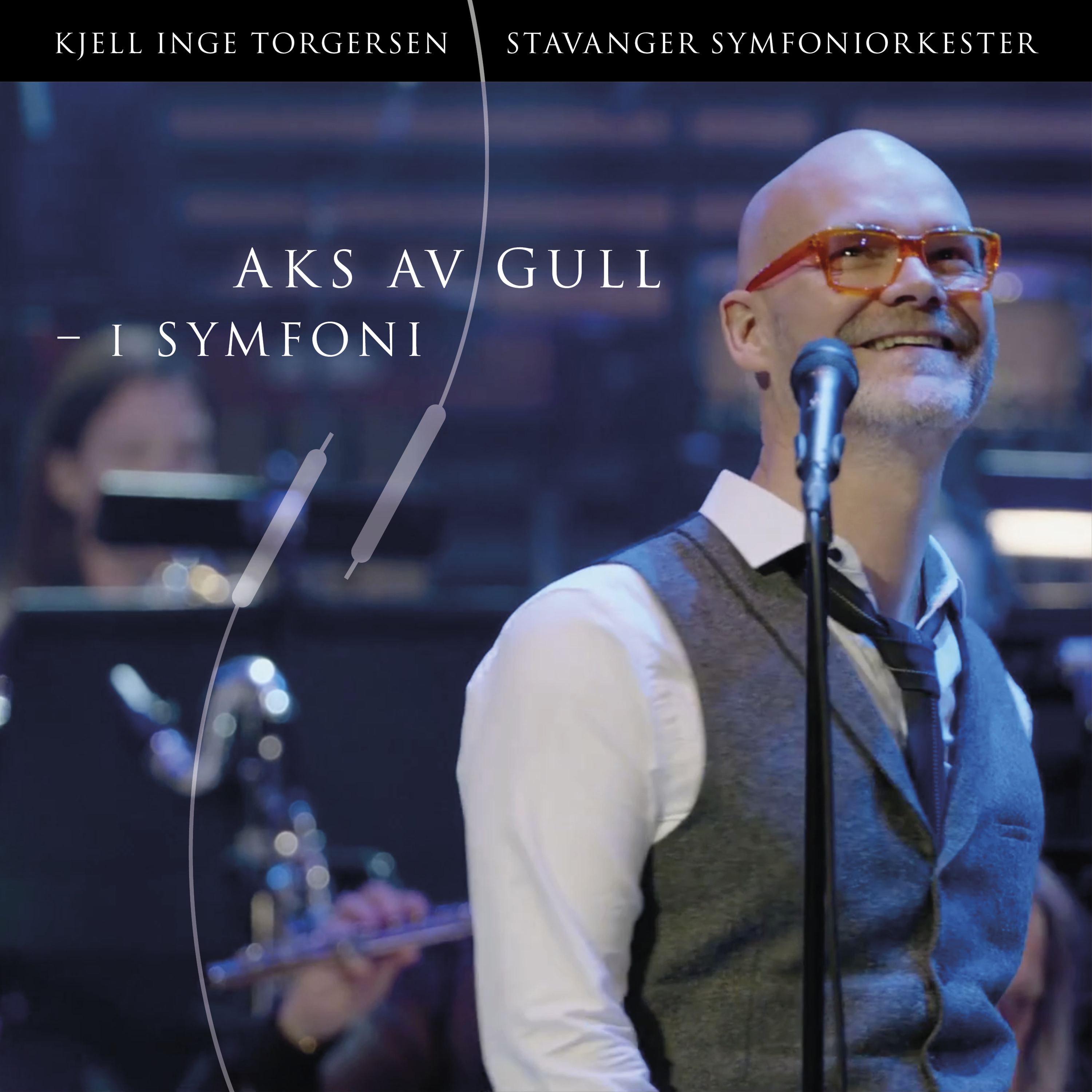 Albumomslag Aks av gull – i symfoni. Design: The KIT as