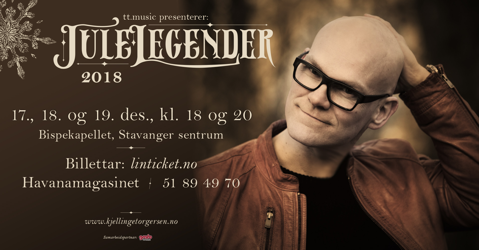 Julelegender 2018 - endeleg tilbake! Foto: Morten Berentsen. Form: tilfellet.torgersen as