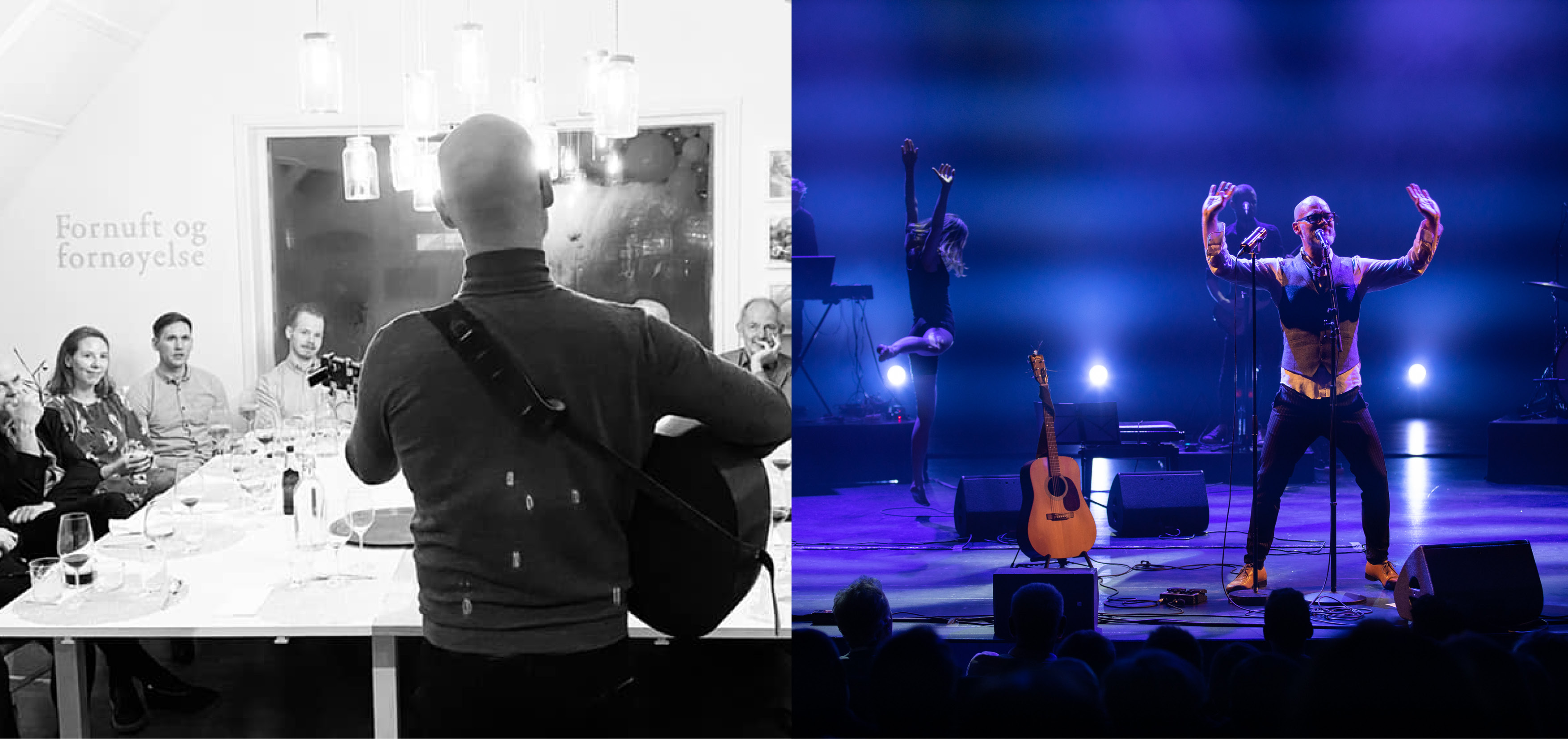 Konserter med Kjell Inge. Foto: Arves Mat & Morten Berentsen