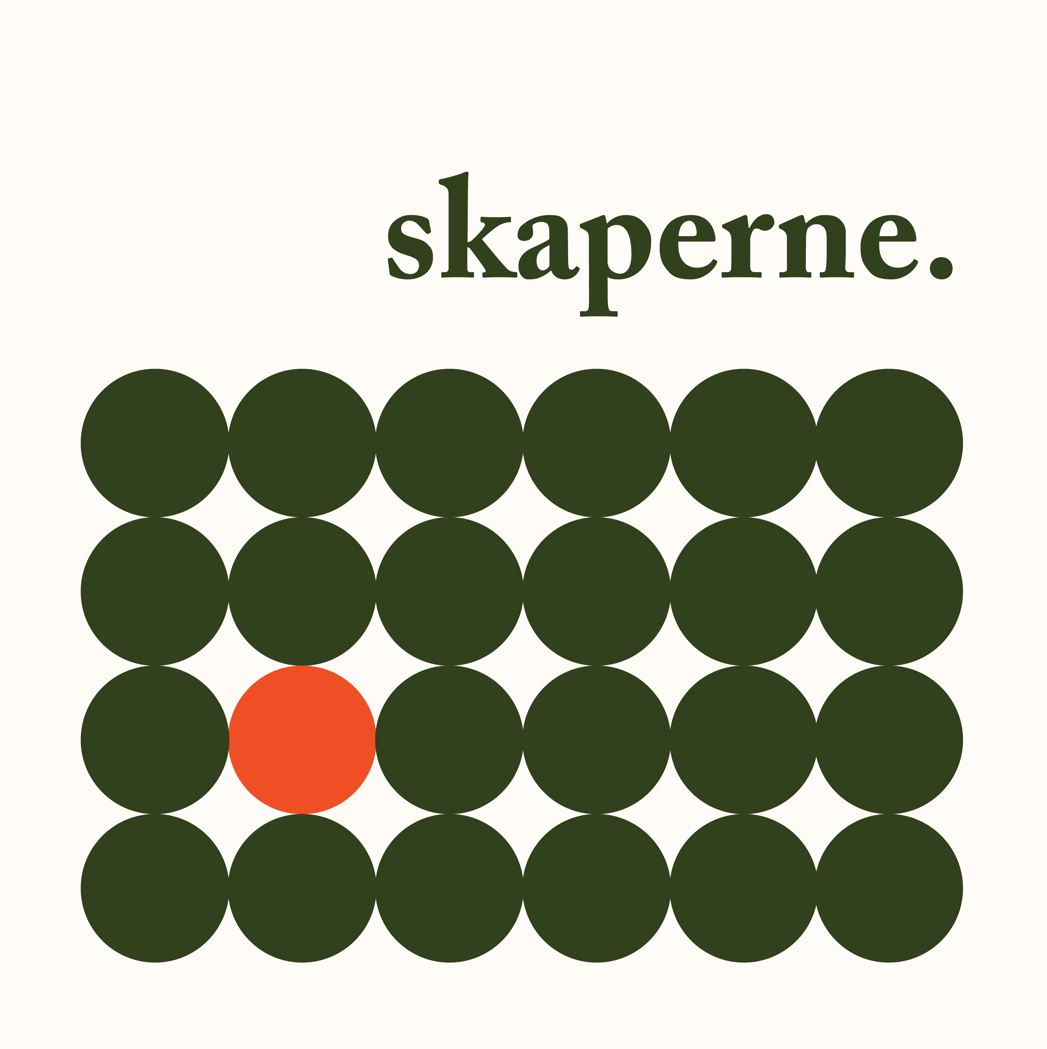 Grafikk til Skaperne. Laga av Atle Bore.