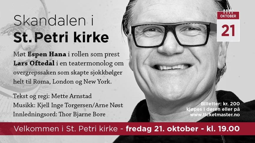 Plakat til Skandalen i St. Petri