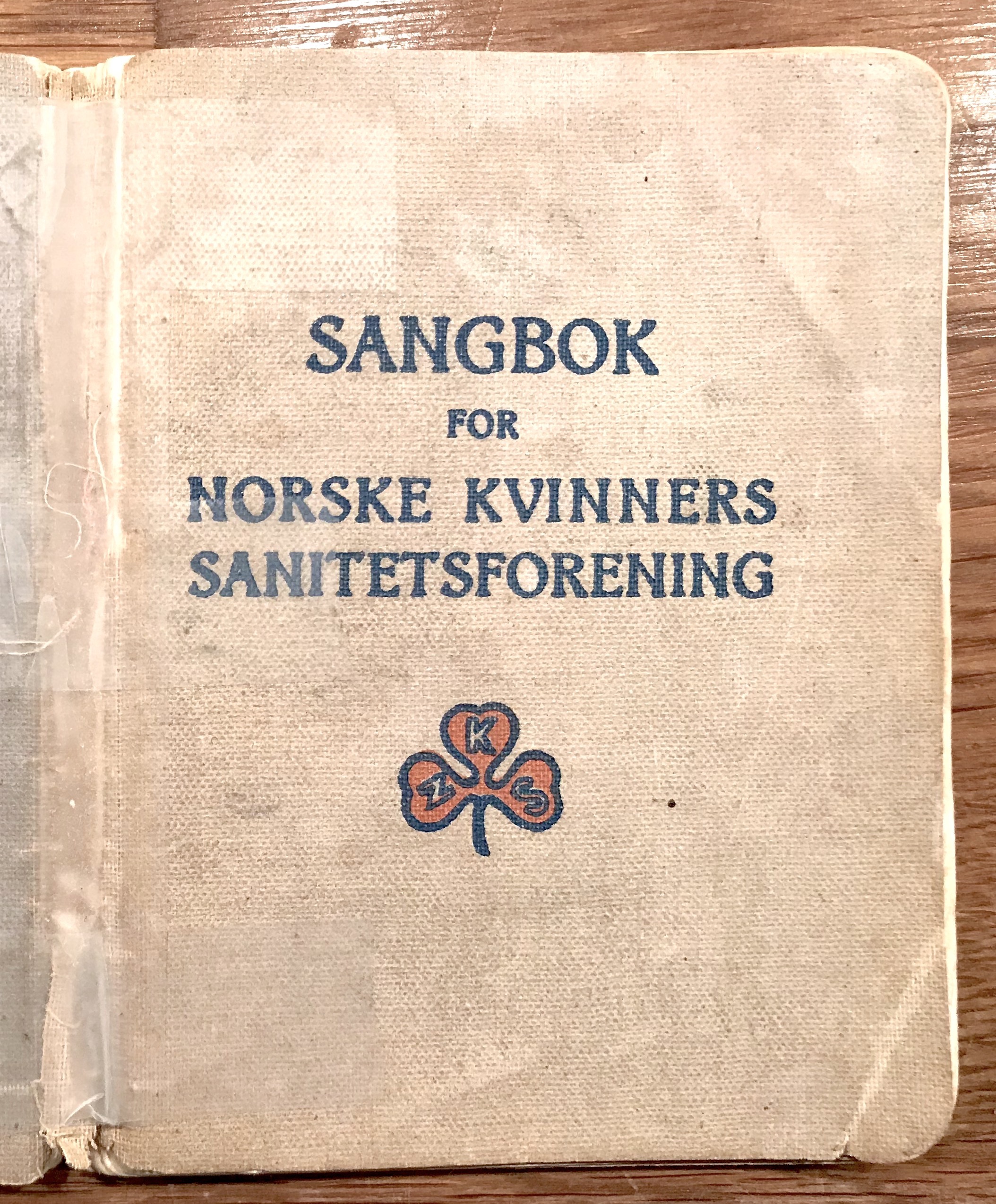 Omslag frå sykepleiarsongboka!