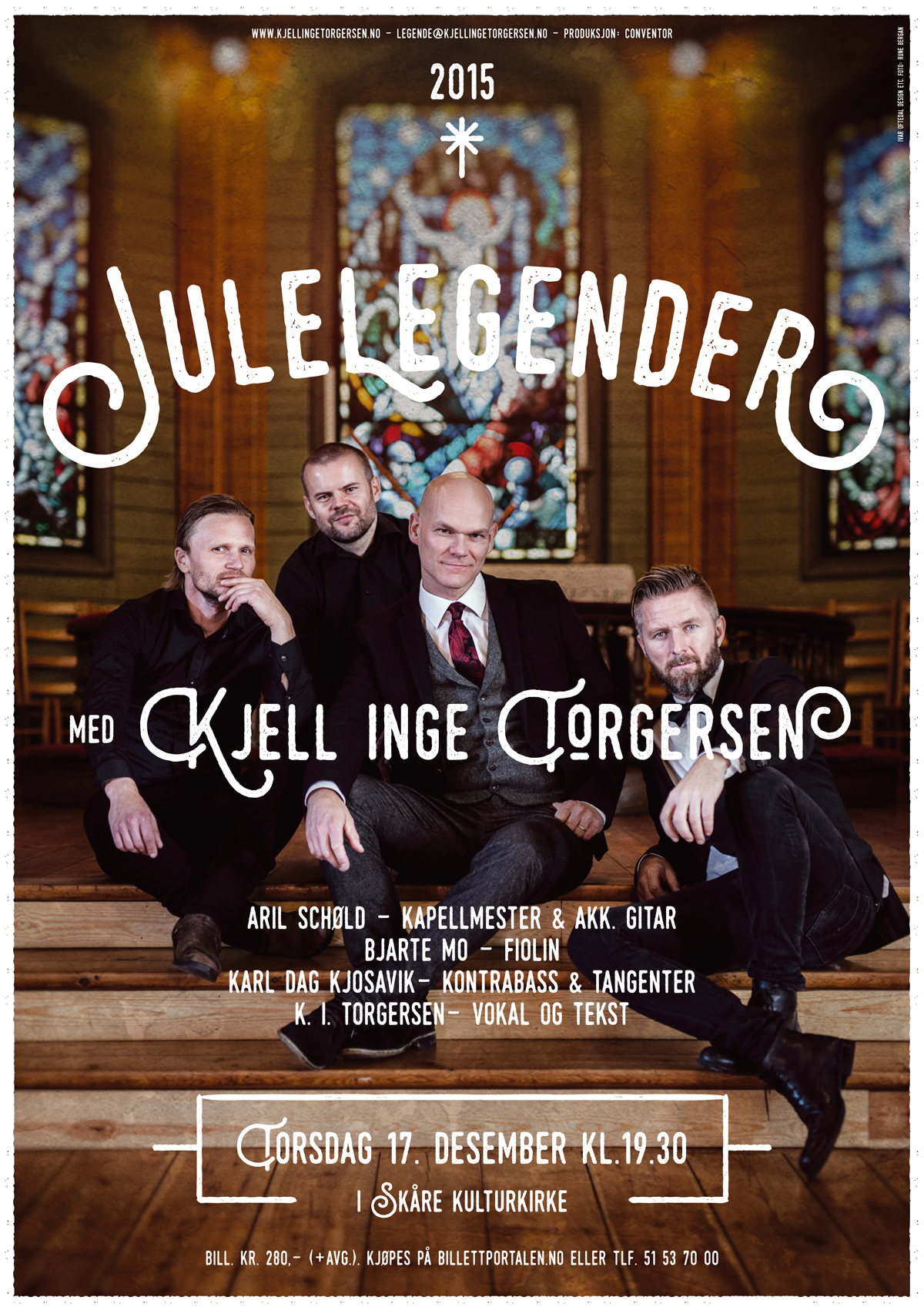 Julelegender:2015 – i Kulturkirken Skåre, Haugesund